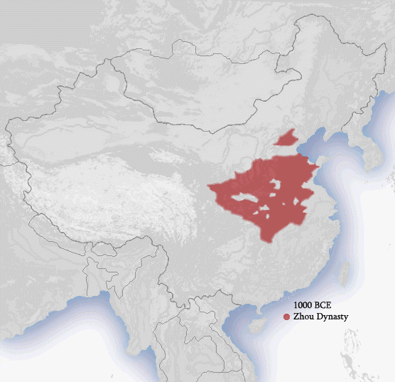 Map of Chinese Empires