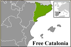 Map of Catalan Republic
