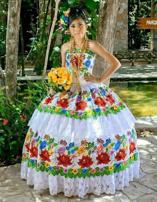 Picture Information: National Dress of Mexico
