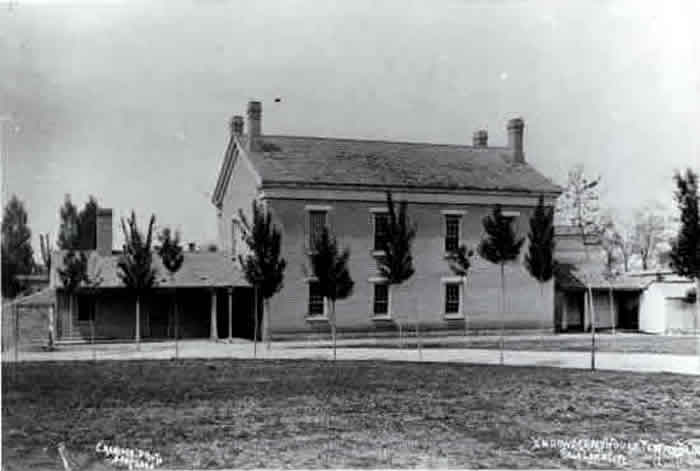 Endowment House in Salt Lake City (1849)