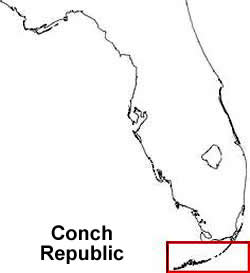 Map of Conch Republic
