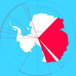 Map of Australian Antarctica