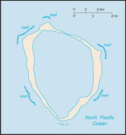 Map of Clipperton Island